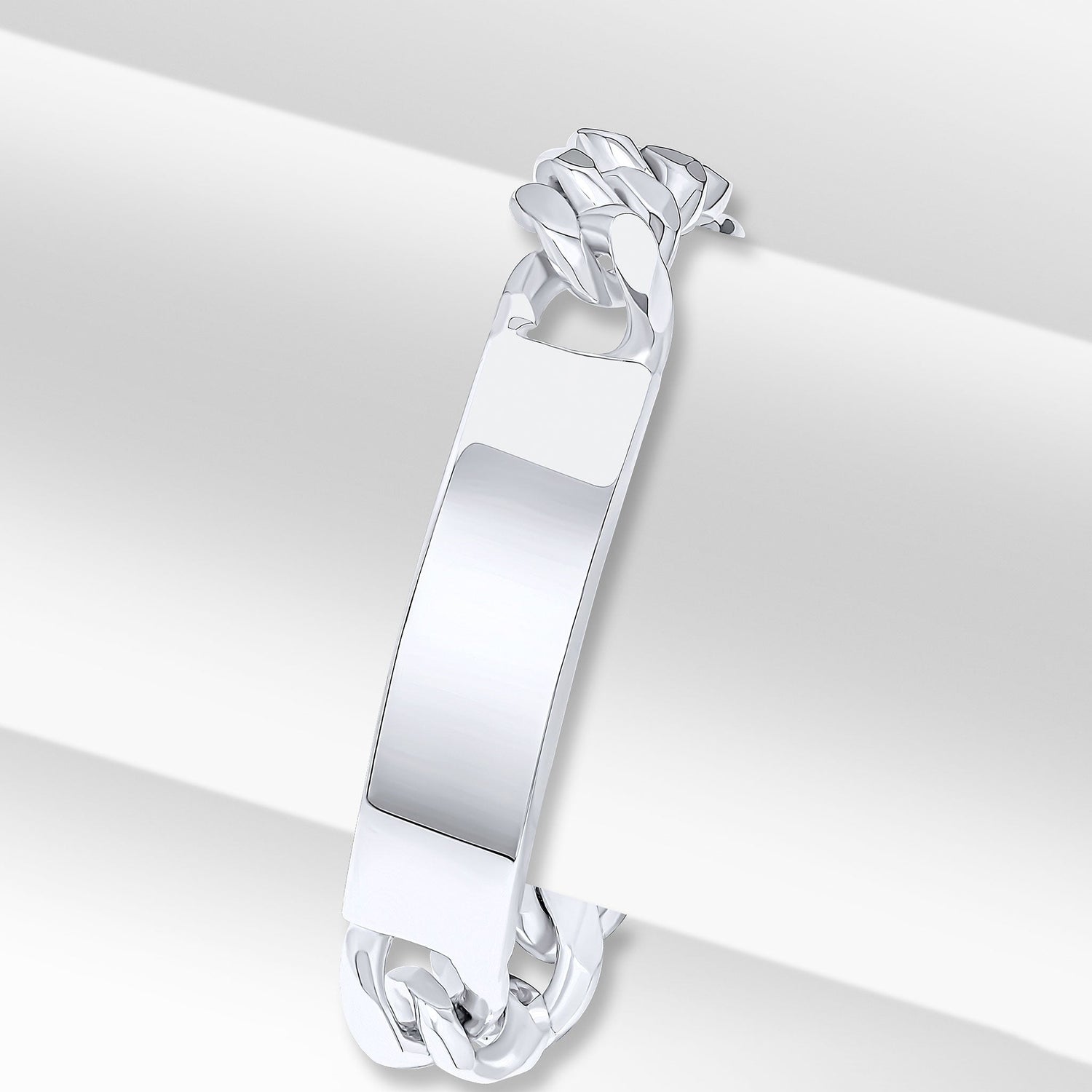 Sterling Silver 13mm ID Bracelet — 47x12mm
