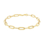 9ct Yellow Gold Paperchain Bracelet — 4.9mm