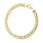 9ct Yellow Gold Rollerball Bracelet — 5mm