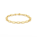 9ct Yellow Gold Anchor Link Bracelet