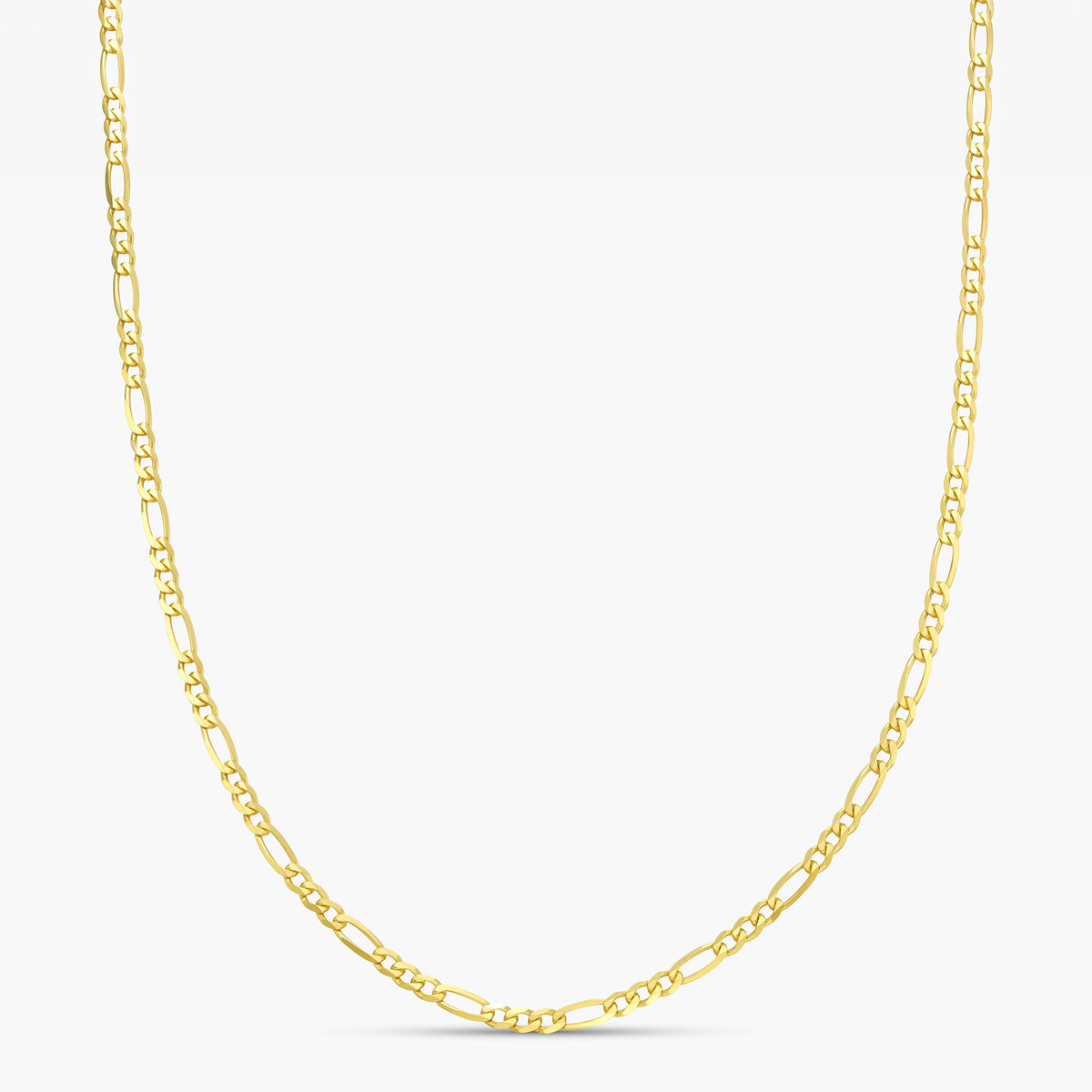 9ct Yellow Gold 3.6mm Figaro Chain