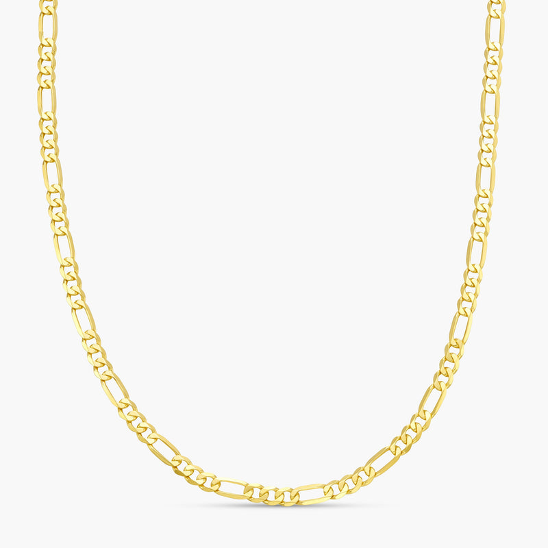 9ct Yellow Gold 4.7mm Figaro Chain