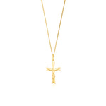 9ct Yellow Gold Crucifix Pendant
