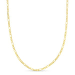 9ct Yellow Gold 3.6mm Figaro Chain