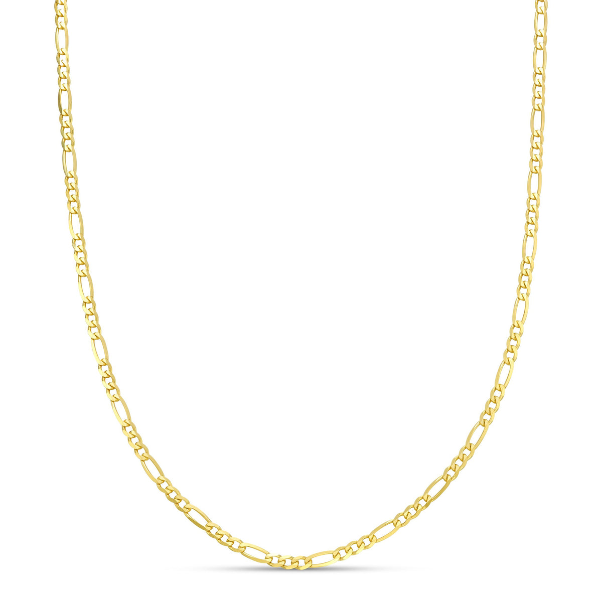 9ct Yellow Gold 3.6mm Figaro Chain