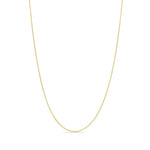 18ct Yellow Gold 1.7mm Curb Chain Necklace