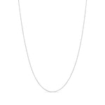 Platinum 1.9m Rolo Chain Necklace