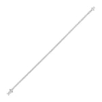 18ct White Gold Natural Diamond Tennis Bracelet — 2.00ct