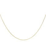 18ct yellow gold round snake chain 16" / 41cm detail