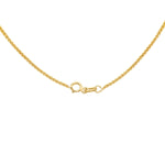 18ct Yellow Gold Spiga Chain — 1mm detail image