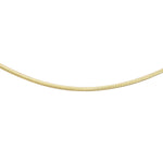 18ct Yellow Gold Mini Round Snake Chain — 0.7mm main image