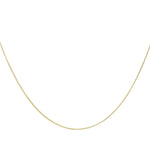 18ct Yellow Gold Mini Round Snake Chain — 0.7mm detail image
