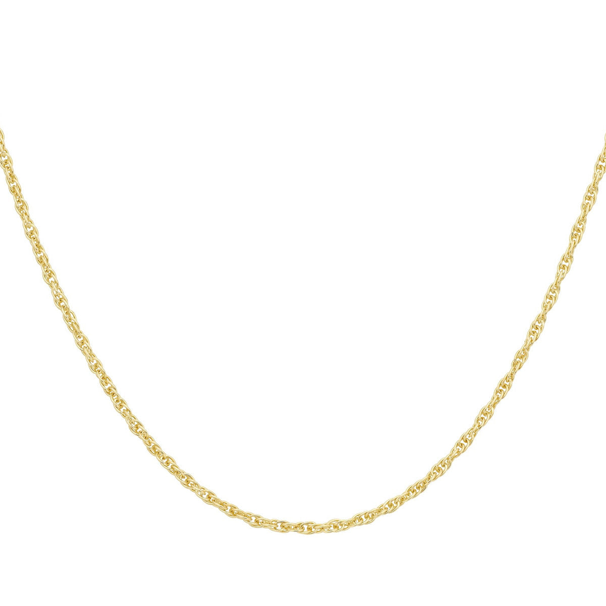 18ct Yellow Gold 'Prince of Wales' Necklace — 0.6mm detail image