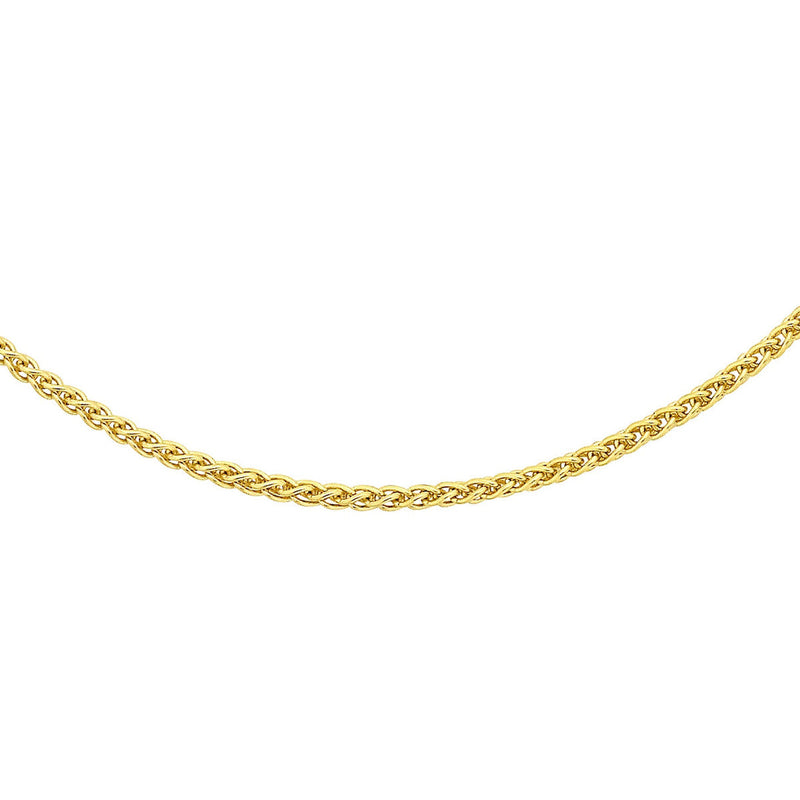 18ct Yellow Gold Spiga Chain — 1.1mm main image