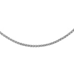 18ct White Gold Spiga Chain — 1.1mm main image