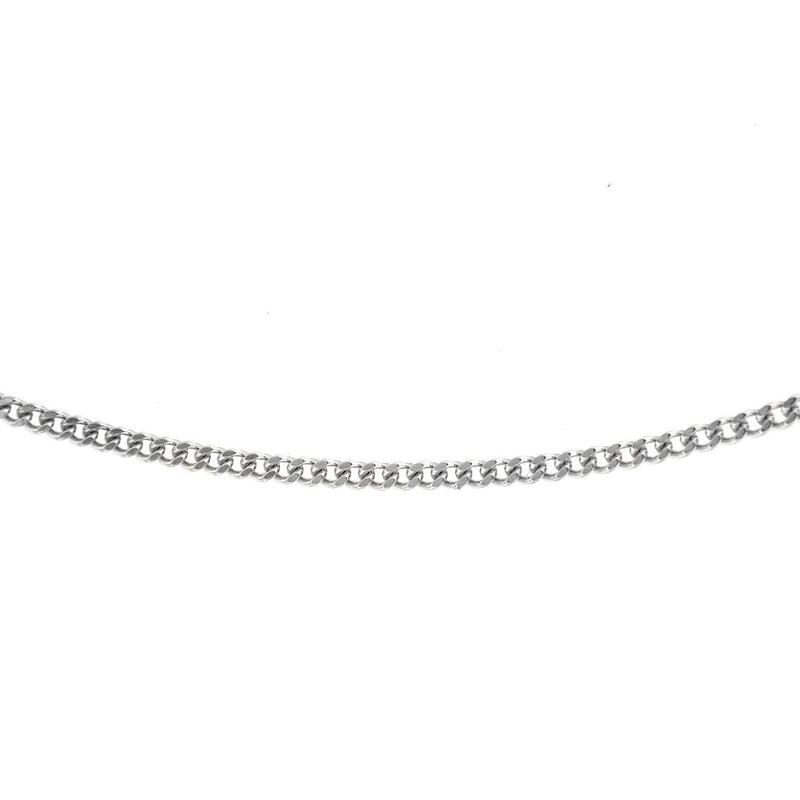18ct White Gold Diamond Cut Curb Chain — 1.7mm main image