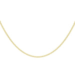 18ct Yellow Gold Trace Necklace — 1.6mm detail image
