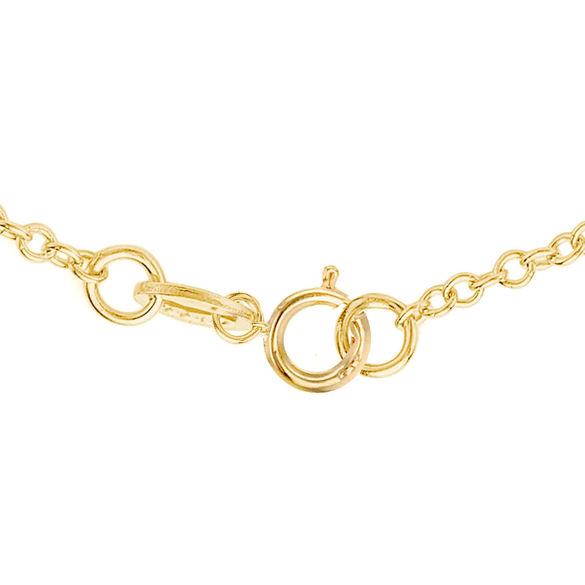 18ct Yellow Gold Trace Necklace — 1.6mm detail image