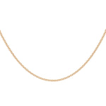 18ct Rose Gold Trace Chain — 1.6mm detail image
