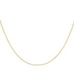 18ct Yellow Gold Venetian Box Chain — 0.6mm detail image