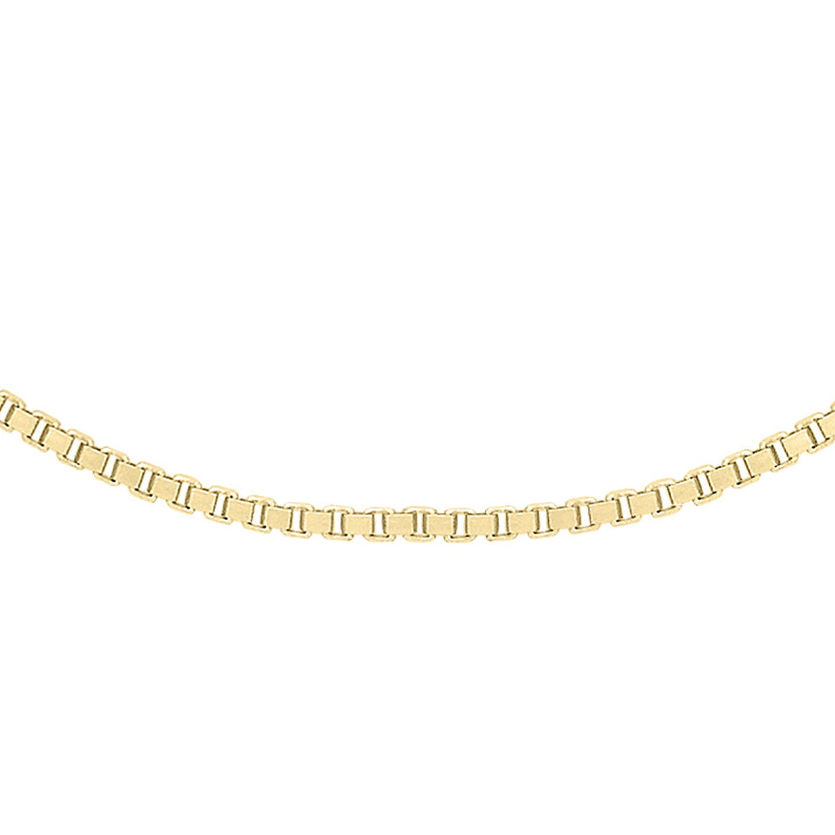 18ct Yellow Gold Venetian Box Chain — 0.6mm main image