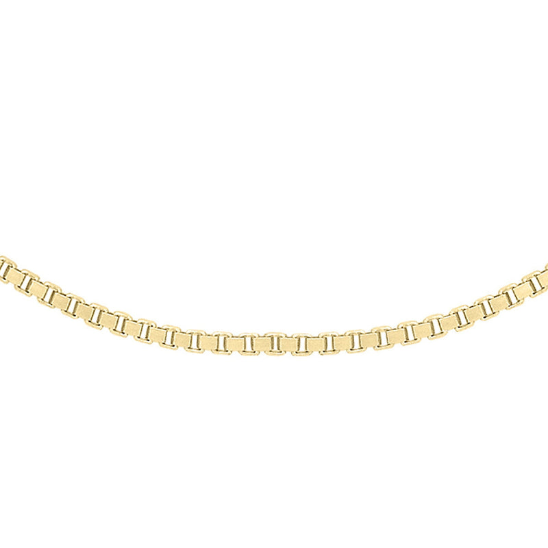 18ct Yellow Gold Venetian Box Chain — 0.6mm main image