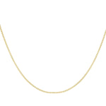 18ct Yellow Gold Venetian Box Necklace — 0.6mm detail image