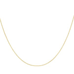 18ct Yellow Gold Venetian Box Necklace — 0.7mm detail image