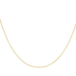 18ct Yellow Gold Venetian Box Chain — 0.8mm detail image