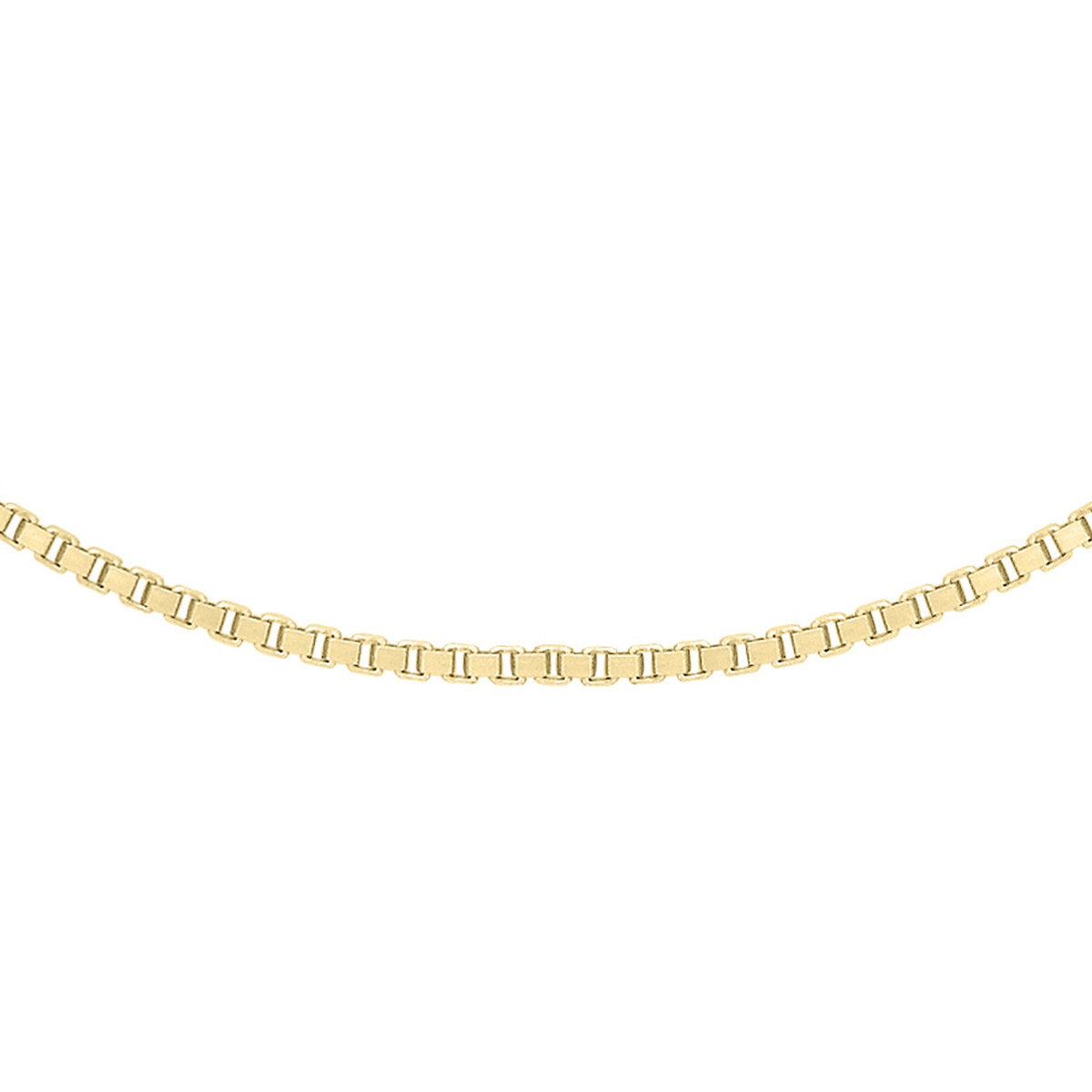 18ct Yellow Gold Venetian Box Chain — 0.8mm main image