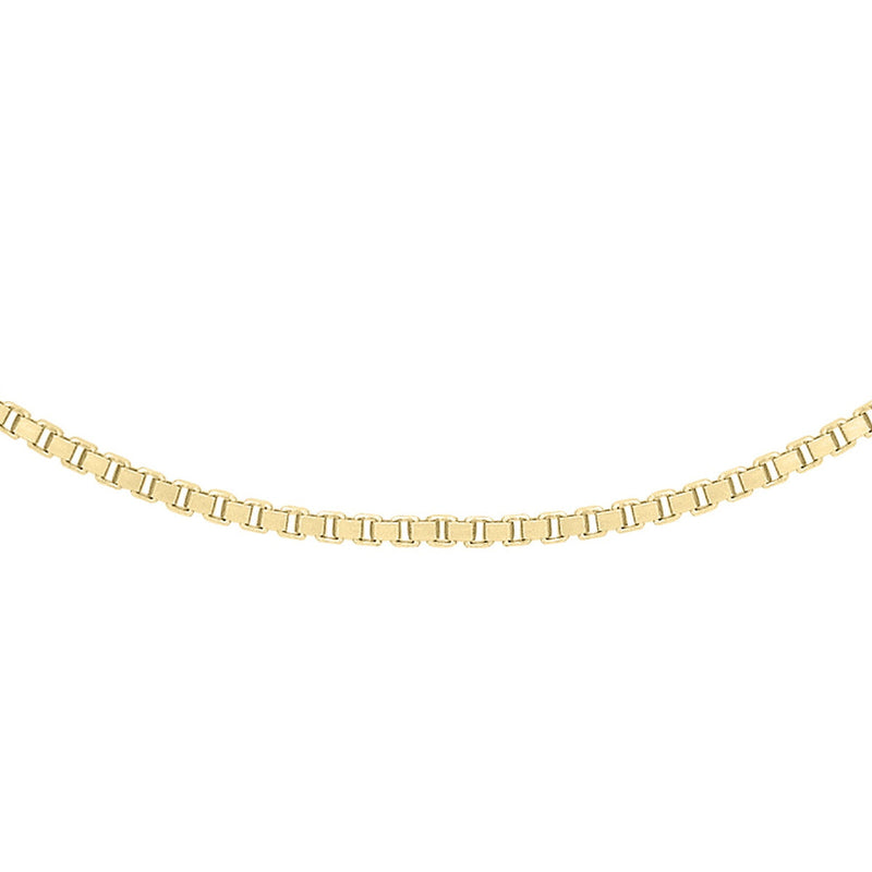 18ct Yellow Gold Venetian Box Chain — 0.8mm main image