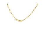 18ct Yellow Gold Paper Necklace — 2.3mm detail image