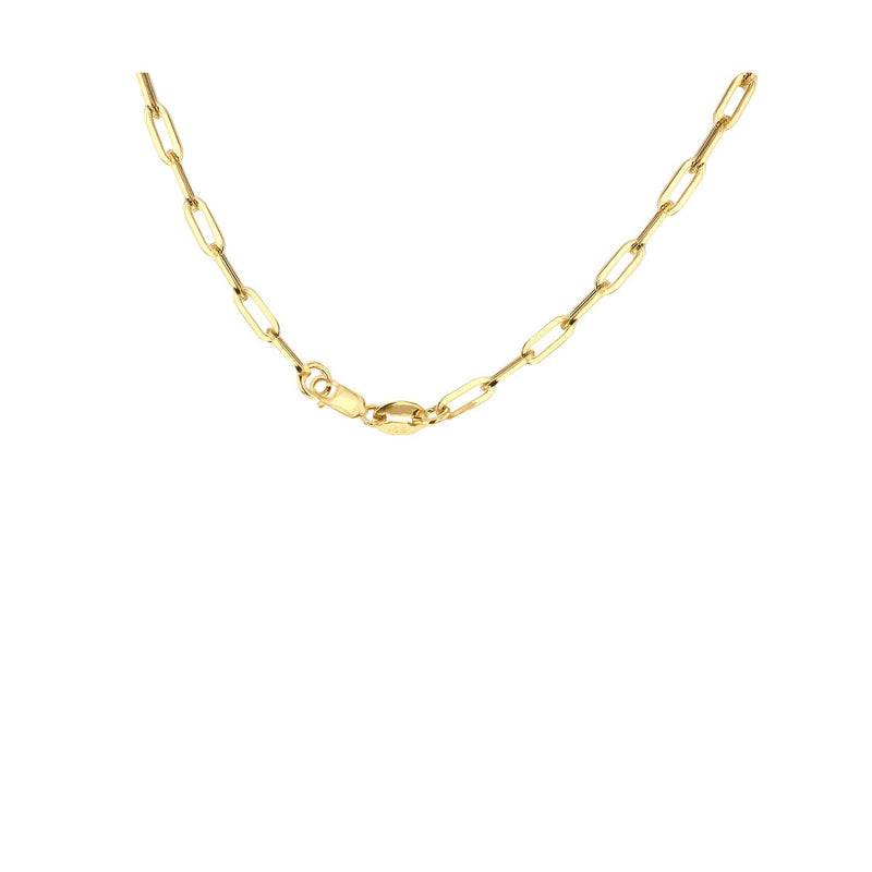 18ct Yellow Gold Paper Necklace — 2.3mm detail image
