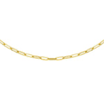 18ct Yellow Gold Paper Necklace — 2.3mm main image