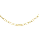 18ct Yellow Gold Paper Necklace — 3.5mm main image