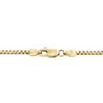 18ct Yellow Gold 8-Sided Box Chain detail image