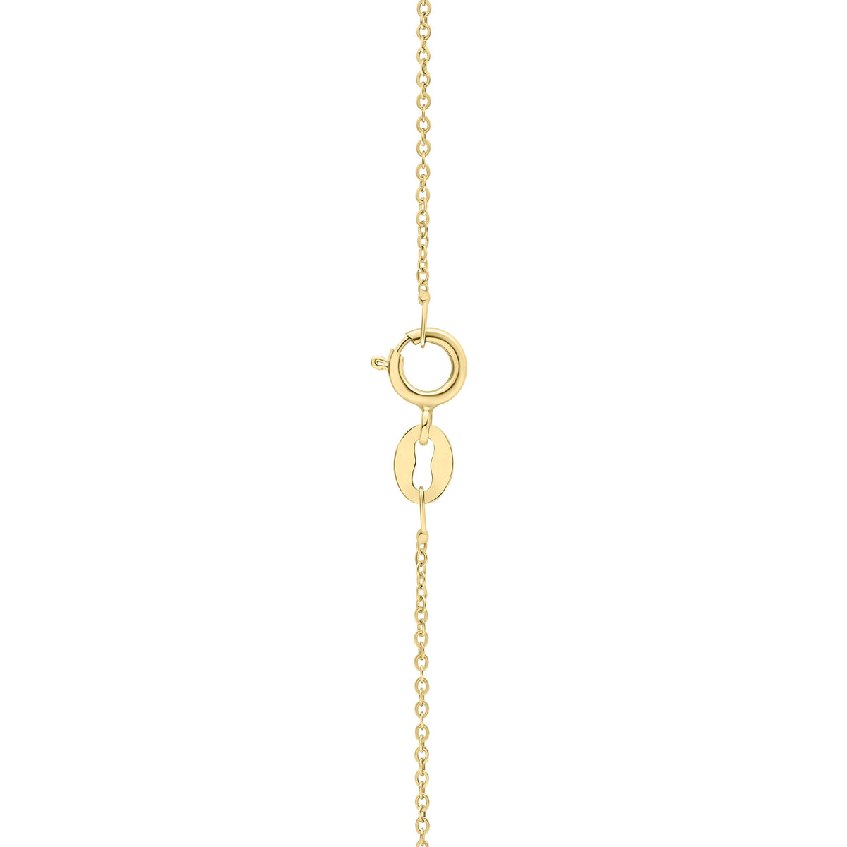 9ct Yellow Gold Natural Cushion Swiss Blue Topaz and Round Diamond Crossover Pendant Necklace with Chain