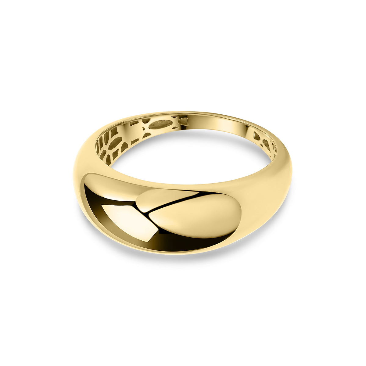 9ct Yellow Gold Dome Ring