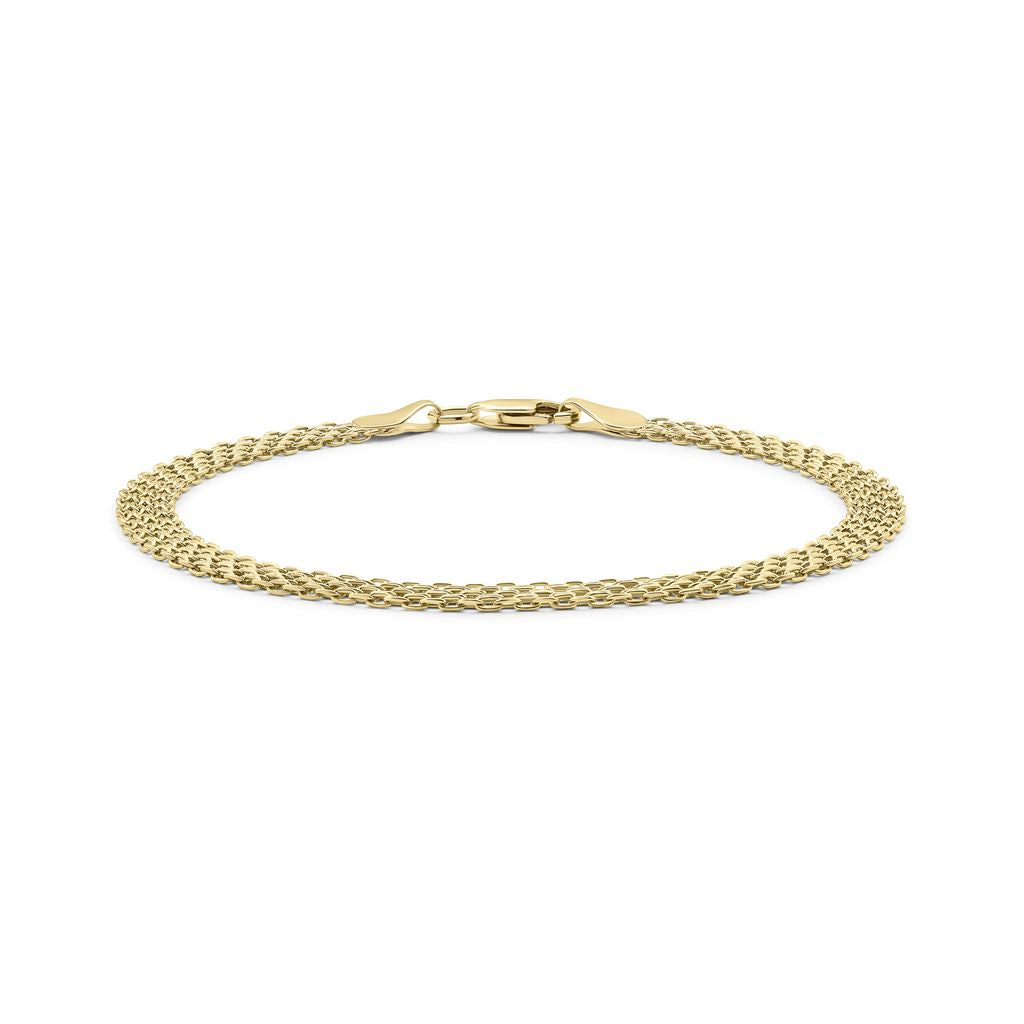 9ct Yellow Gold Bismark Bracelet