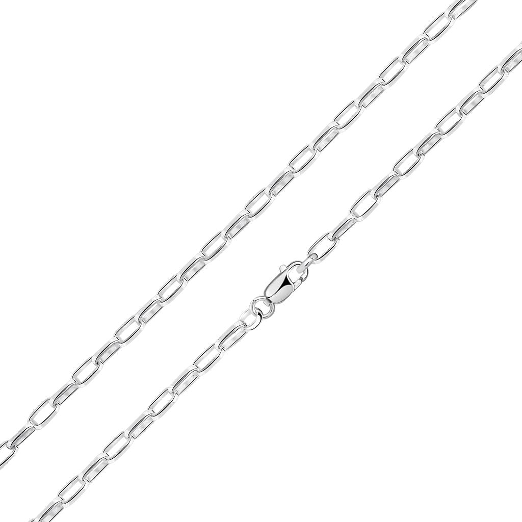 Sterling Silver Handmade Solid 1.75mm Octagonal Belcher Bracelet