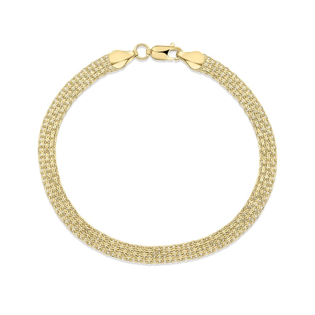 9ct Yellow Gold Bismark Bracelet