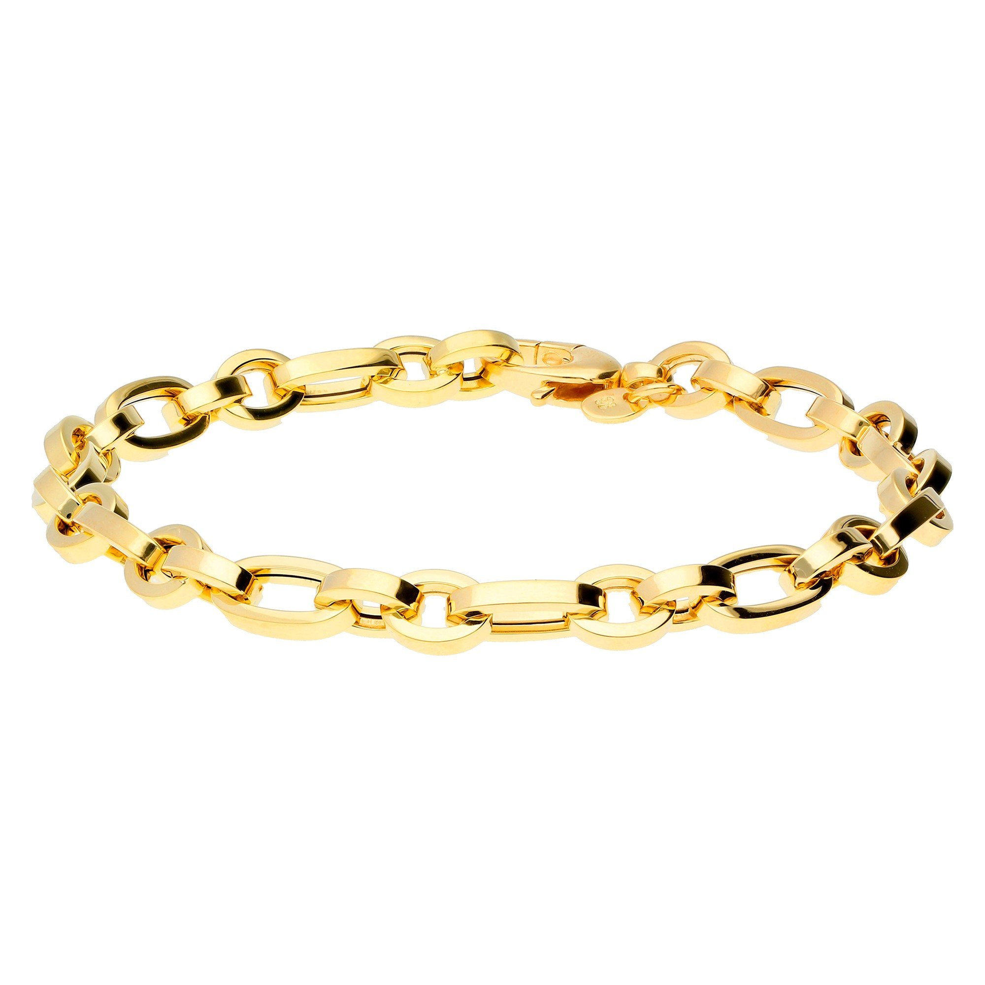 9ct Yellow Gold Vintage Belcher Bracelet