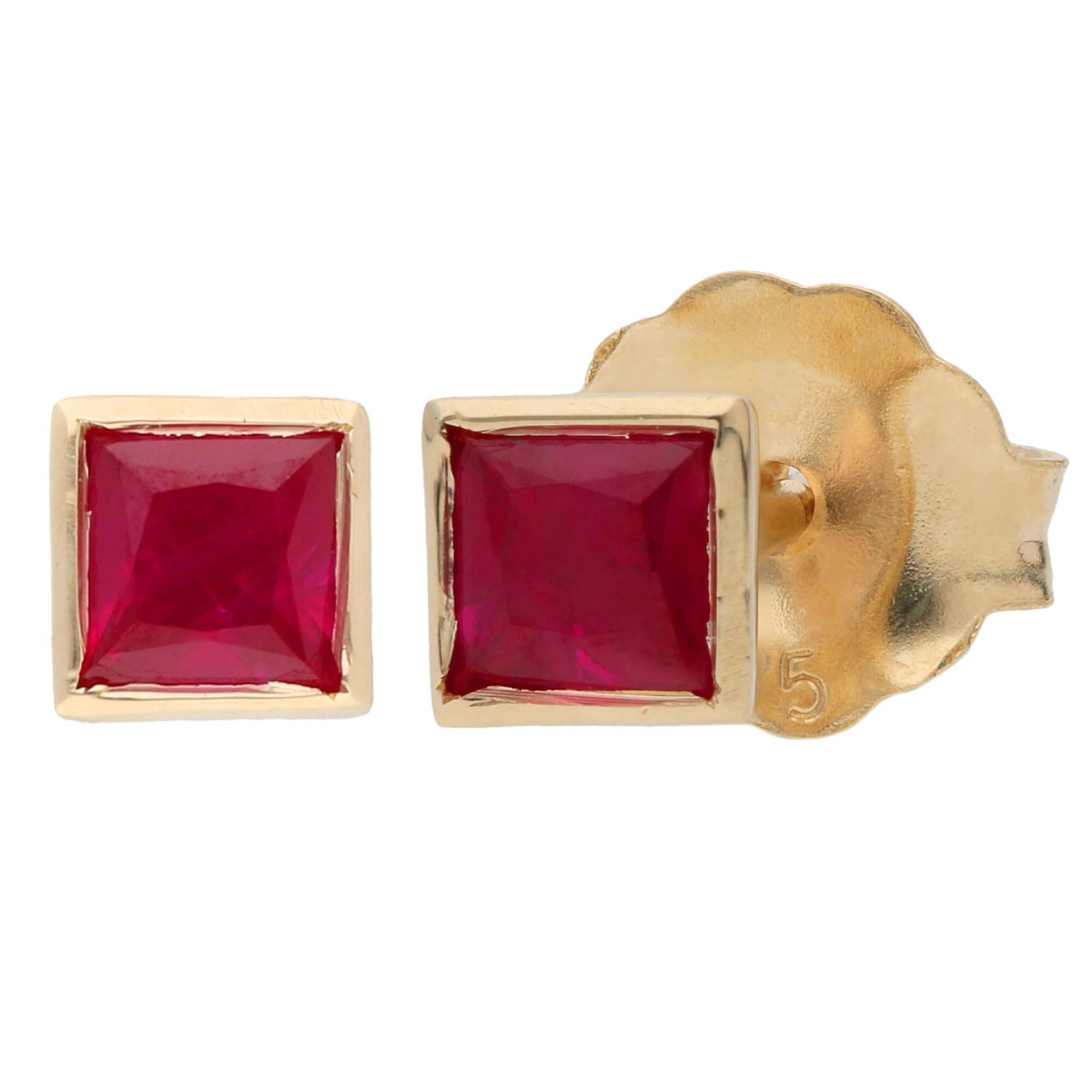 Share 138+ square design gold earrings latest - seven.edu.vn