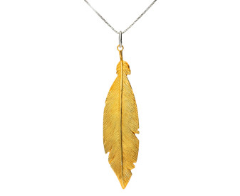 Gold Plated Sterling Silver Pendant