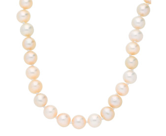 14ct Gold 6mm Freshwater Pearl Necklace