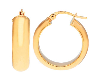 9ct Gold Hoop Earrings