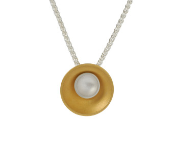 Gold Plated Sterling Silver Pendant