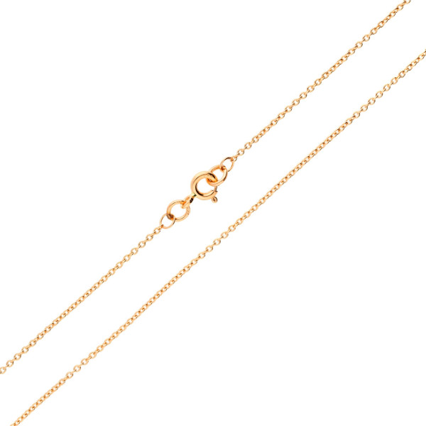 18ct Rose Gold Trace Chain
