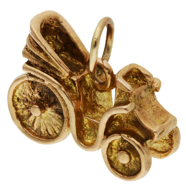 9ct Yellow Gold Vintage Car Charm