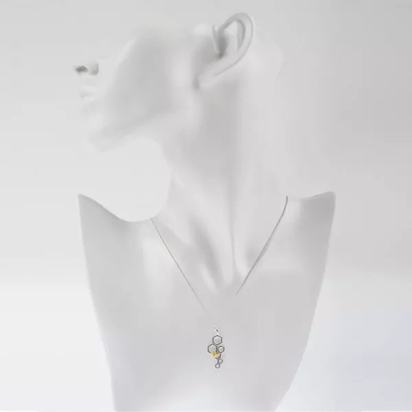 XL521 Multi Beads Bee Necklace - B'LA Btq & Avarcaspr